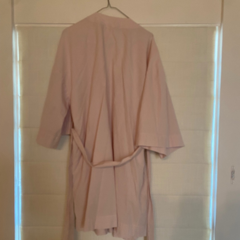 COS Striped Robe - Pink & White - Picture 3 of 7
